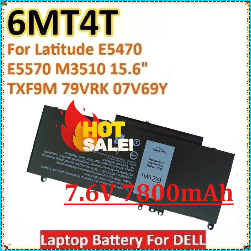 Фото Для DELL Latitude E5470 E5570 M3510 15,6 