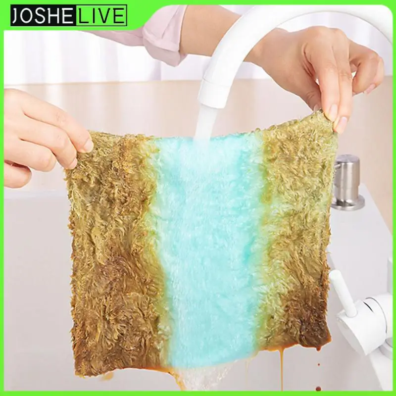 

Кухня легко поглощает воду и сушит износостойкость и износостойкость абсорбирующий утолщенный с обеих сторон влажный и сухой двойного использования