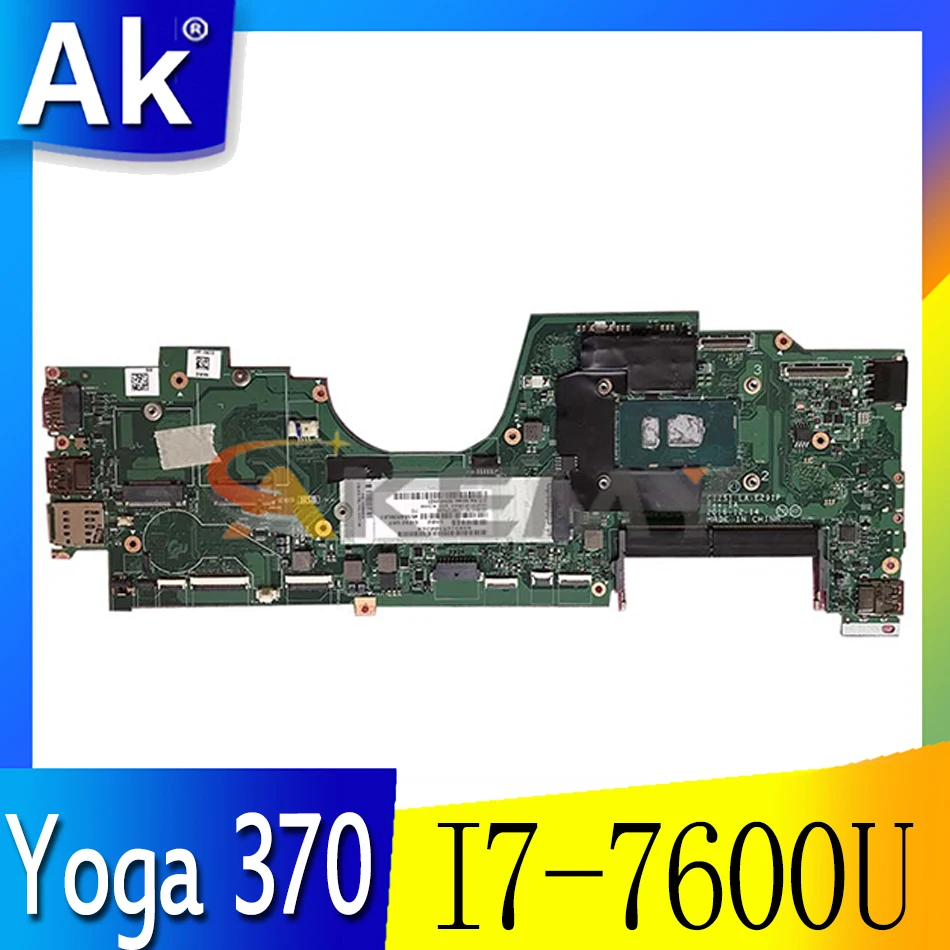 

Original for Lenovo ThinkPad Yoga 370 Laptop motherboard YOGA 370 I7-7600U CIZS1 LA-E291P FRU 01HY149 tested good free ship