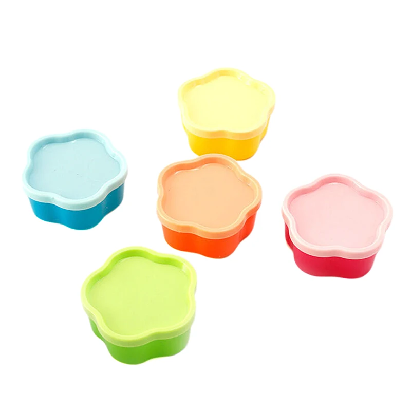 5 шт. коробки для печенья подарок Радужный цвет емкость хранения настольный