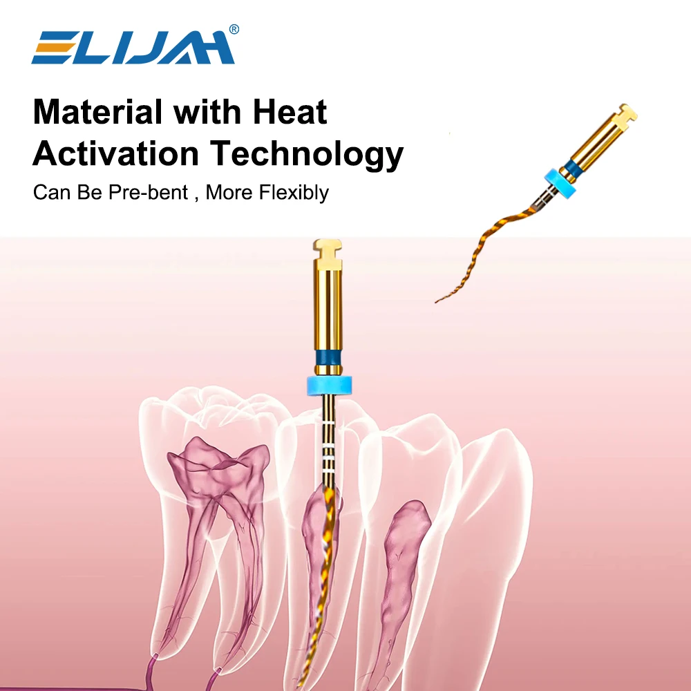 Эндодонтические файлы Pro-Taper Gold 6 шт.