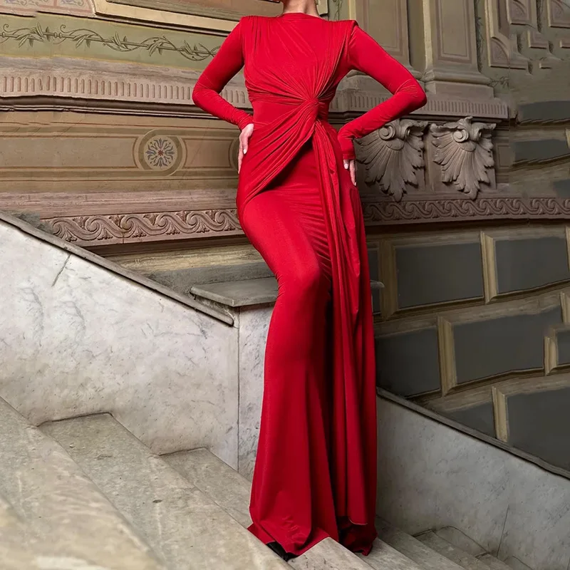 

Women's Dress 2022 Autumn Fashion New Style Solid Elegant Y2K Dress Casual Skinny Dress Robe Vestidos