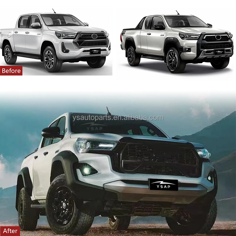 Высокое качество Новое поступление автомобильные аксессуары 2023 Hilux GR Комплект