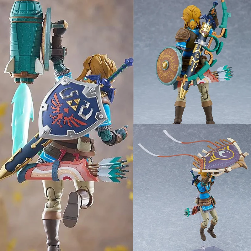 Оригинальная фигурка Figma 626dx Link The Legend Of Zelda: Tears Kingdom аниме-фигурка роскошные модели
