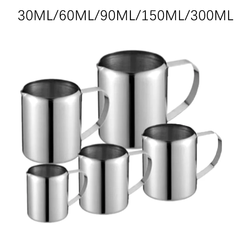 

Stainless Steel Milk Frothing Pitcher Espresso Steam Coffee Barista Craft Latte Cappuccino Milk Cup Frothing Jug Pitcher