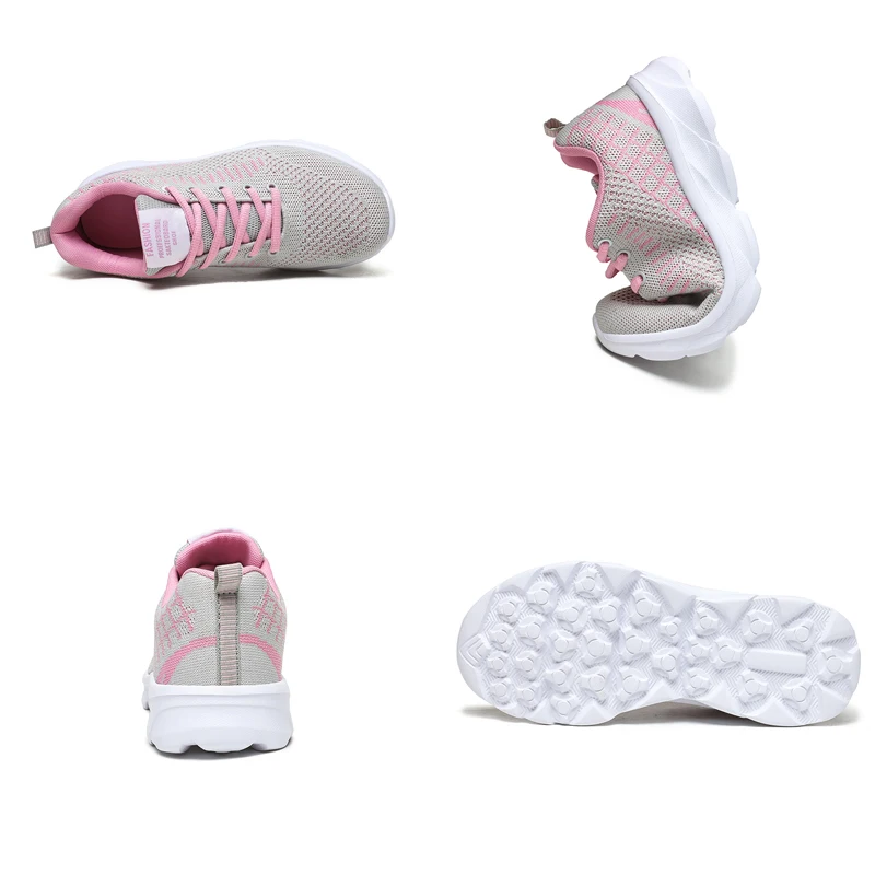 New Casual Trend Women's Vulcanize Shoes 41 Lightweight Mesh Soft Women's Sneakers Outdoor Jogging Comfortable Women's Shoes