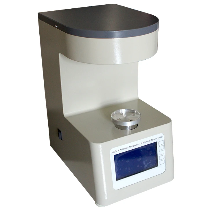 Huazheng Electric Digital Petroleum Oil Products Automatic Surface Interfacial Tension Tester du nouy ring tensiometer