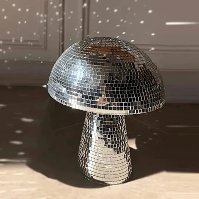 

Glitter Mushroom Ornament Prom Party Decor Home Party Decor Art Ornament