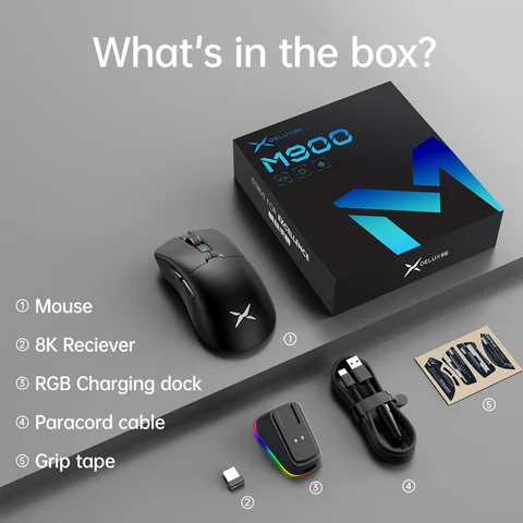 Delux M900PRO беспроводная игровая мышь для правшей — пример использования