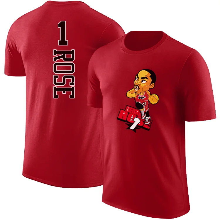 

Custom Number Name Basketball Jerseys Clothes Sweatshirt T Shirts No.1 Derrick Rose We Have Your Favorite Logo Patter