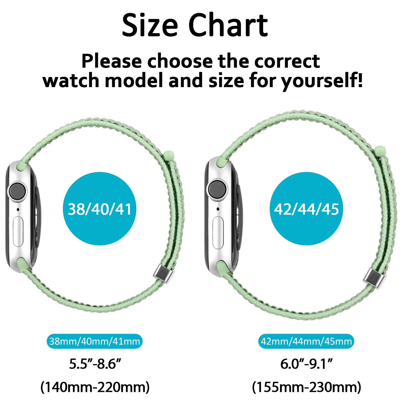 Watchband Bracelet For iWatch Ultra 8 7 6 5 4 3 2 1 SE Strap Nylon Loop Strap For Apple Watch Band 41mm 45mm 38mm 42mm 40mm 44mm
