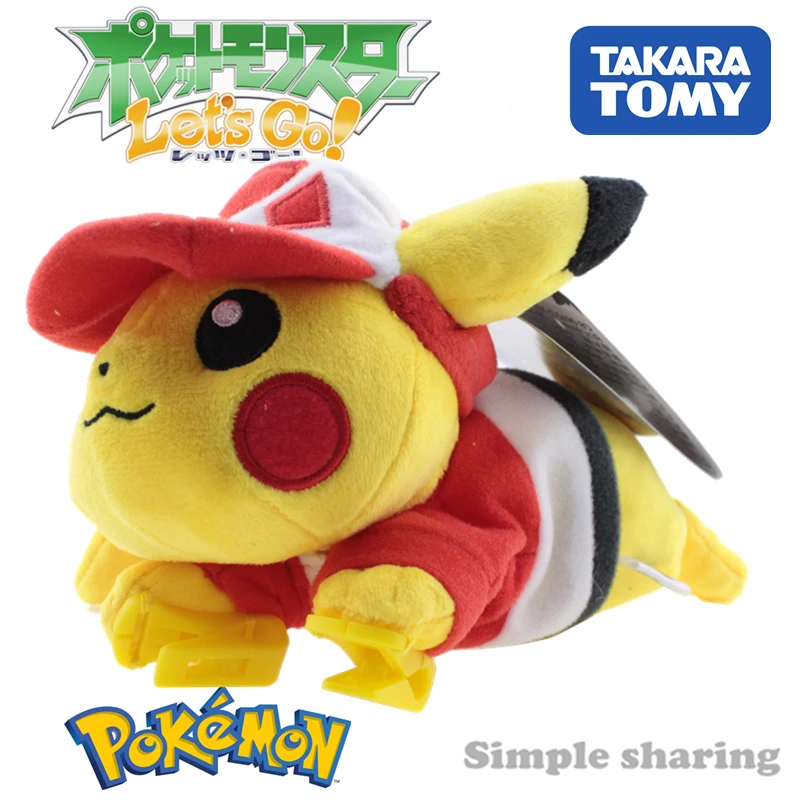 

Игрушечный персонаж Takara Tomy Tomica Pokemon Let'sGo Going Out Pikachu