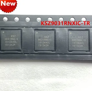 new original KSZ9031RNXIC-TR KSZ9031RNXIC QFN48 package interface driver receiver transceiver IC brand