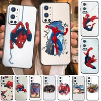 spiderman comic boy child for oneplus nord n100 n10 5g 9 8 pro 7 7pro case phone cover for oneplus 7 pro 17t 6t 5t 3t case