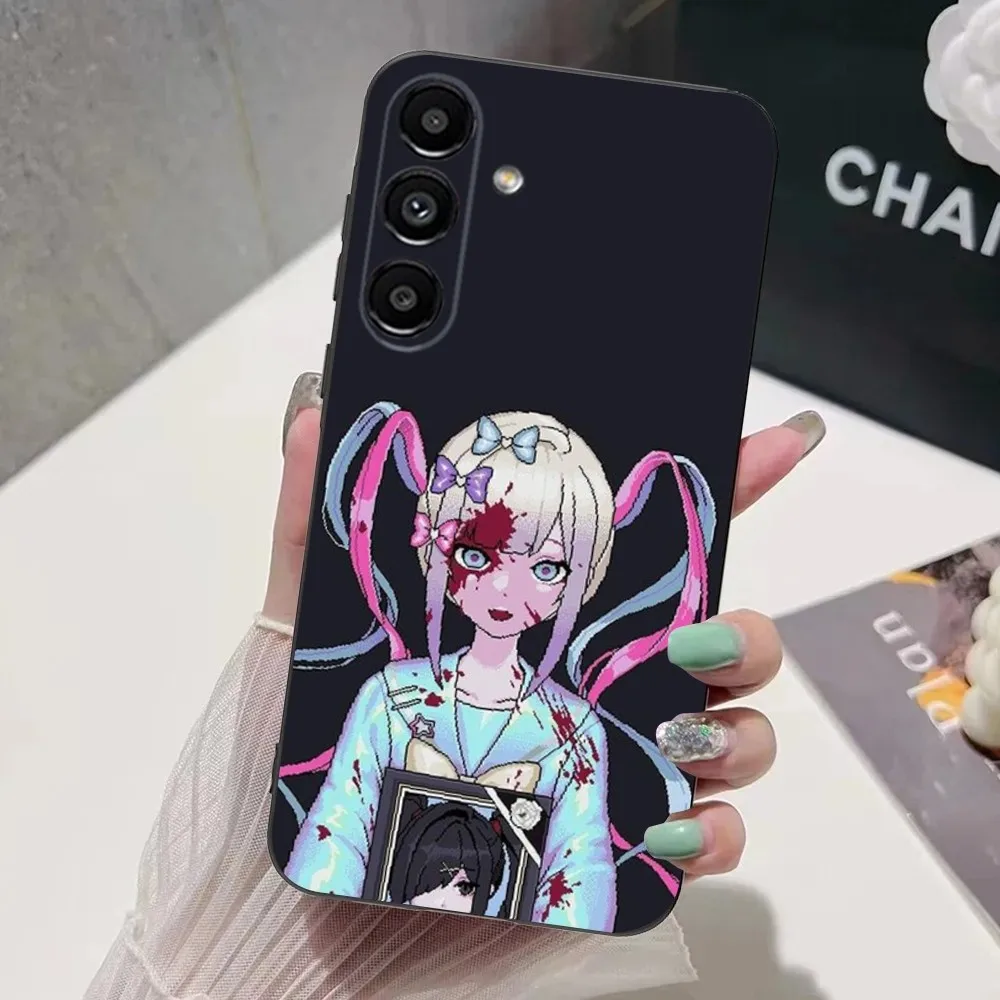 Чехол для телефона Game N-Needy Girl Overdose Samsung S24 S21 S22 S23 S30 Ultra S20 Plus Fe Lite Note 10 9 5G черный