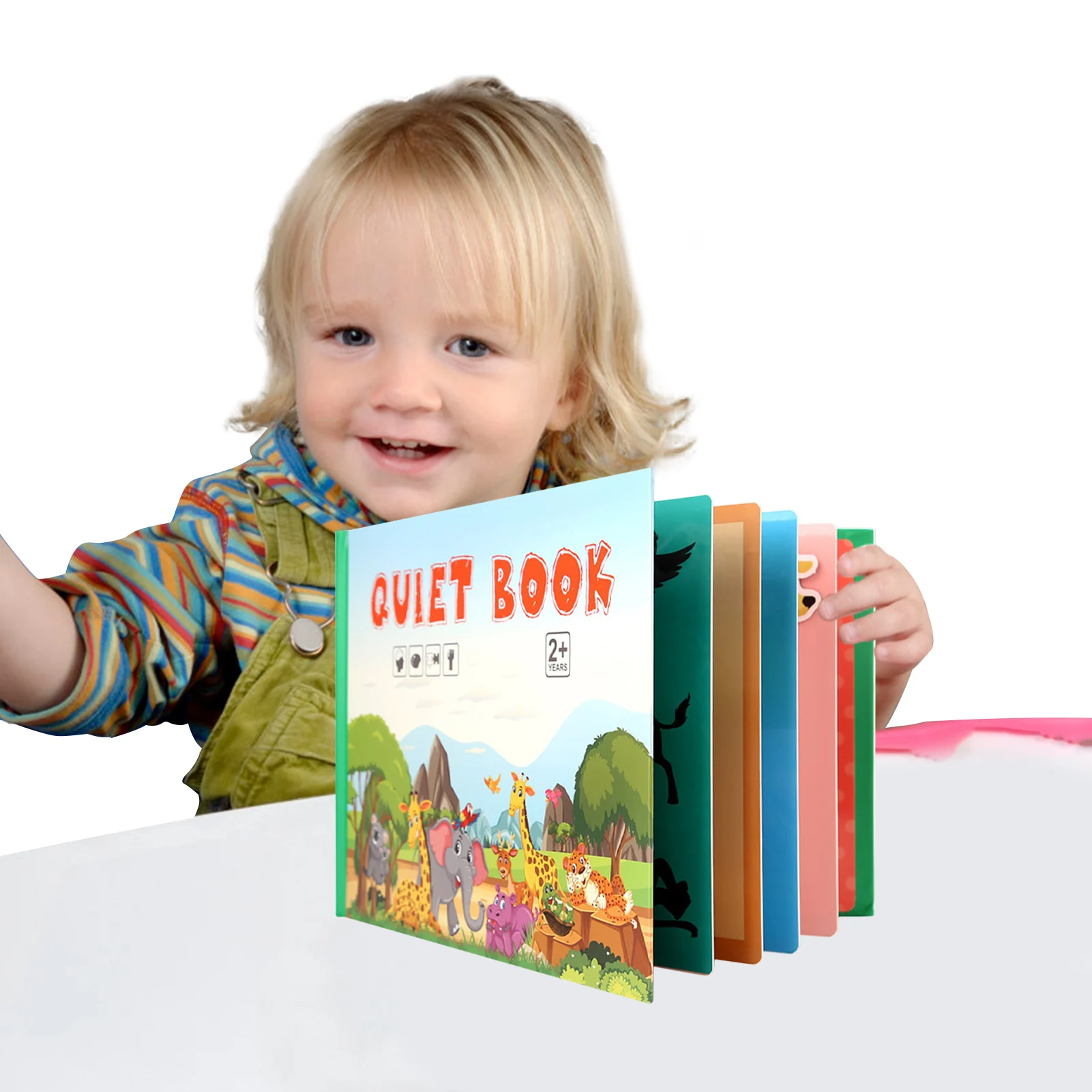 

Интерактивная книга Монтессори для детей развивающая книга для малышей для путешествий Тихая книга для детей мальчиков девочек