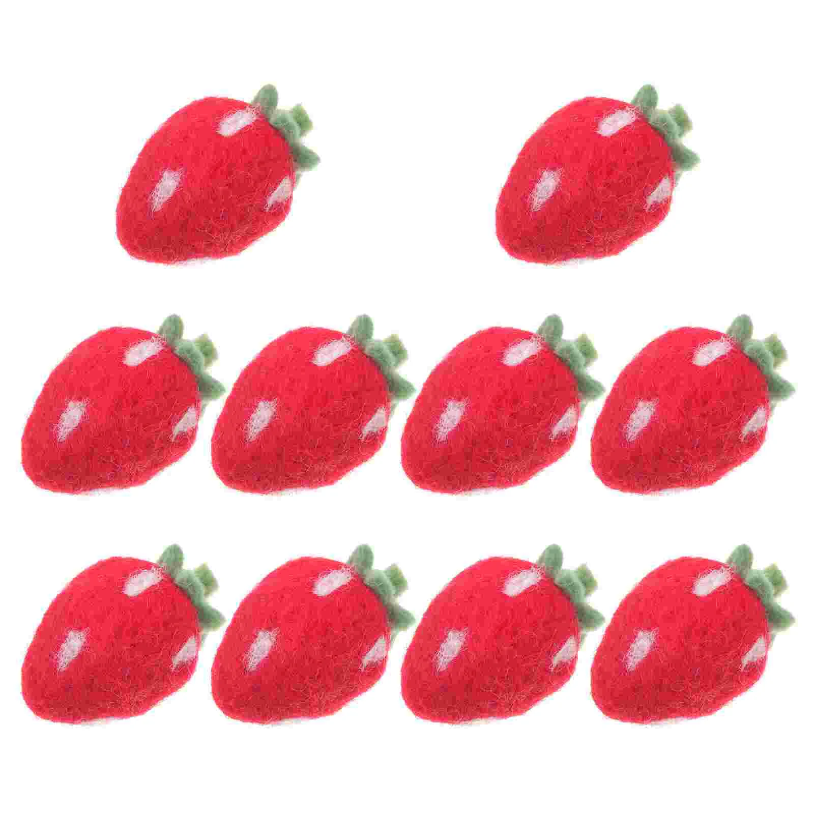 10 шт. фетровая розовая свинья поделки своими руками изготовление клубничных