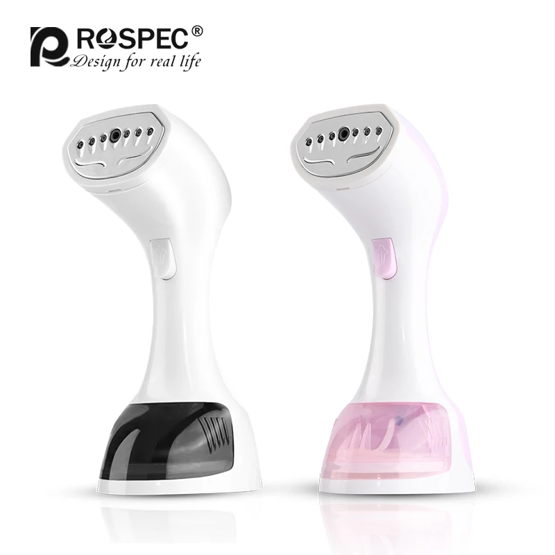 Ручной отпариватель для одежды ROSPEC 1100 Вт с функциями отпаривание одежды, глажка, паровой утюг,портативный и путешествий - изображение