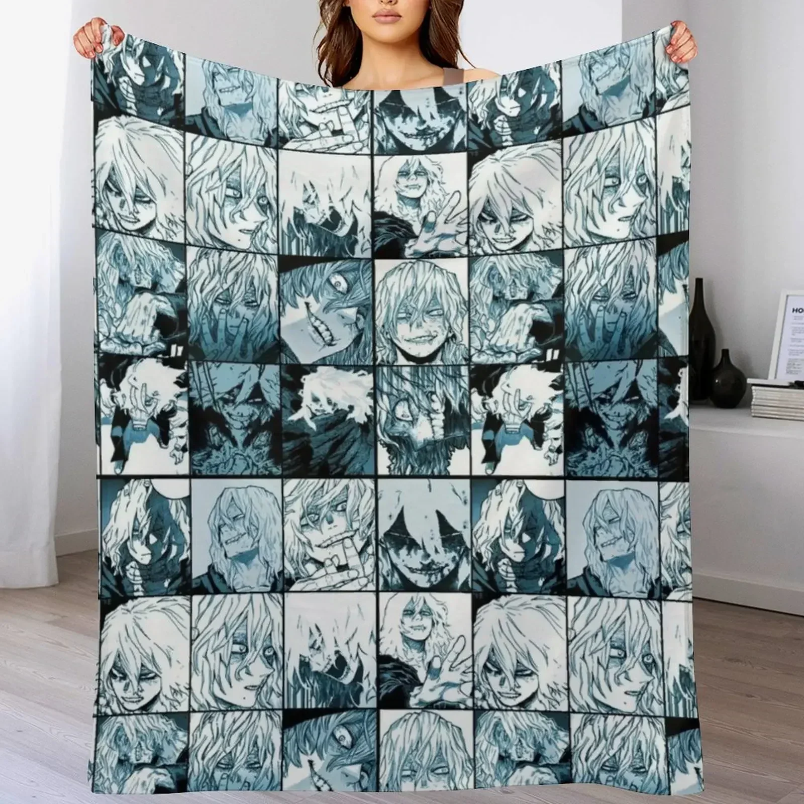 Коллаж Shiga raki MHA 2 детское одеяло для пикника пляжа самые мягкие одеяла