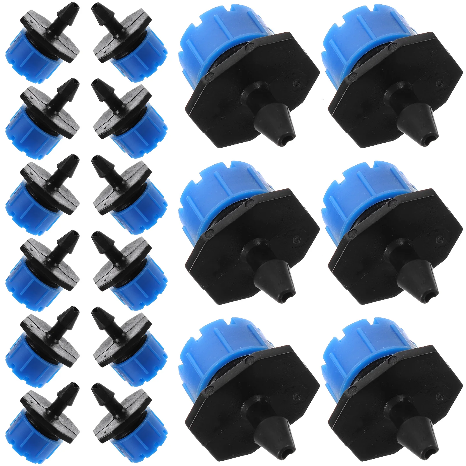 

100 Pcs Drippers For Irrigation Tools Launcher Spot Watering Emitters Inline Plastic Nozzle