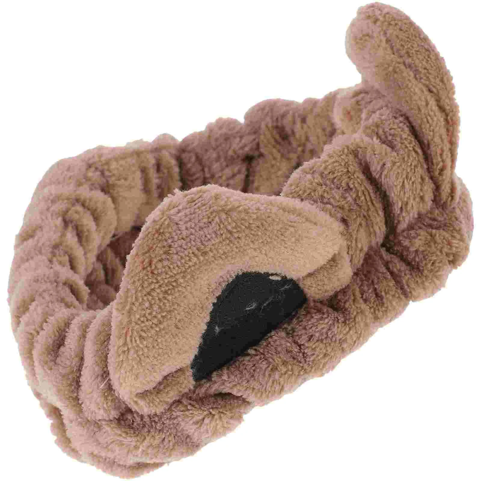 Повязка на голову с кошачьими ушками повязка для мытья лица макияжа ухода за