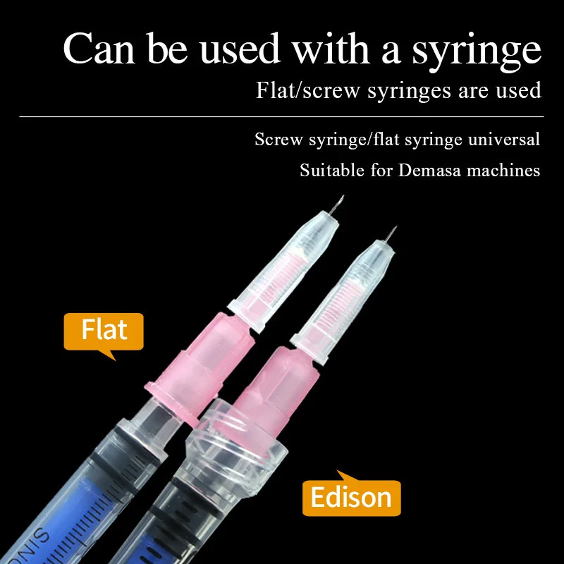 Медицинская Регулируемая маленькая игла 31 г 1-4 мм розовая одноразовая