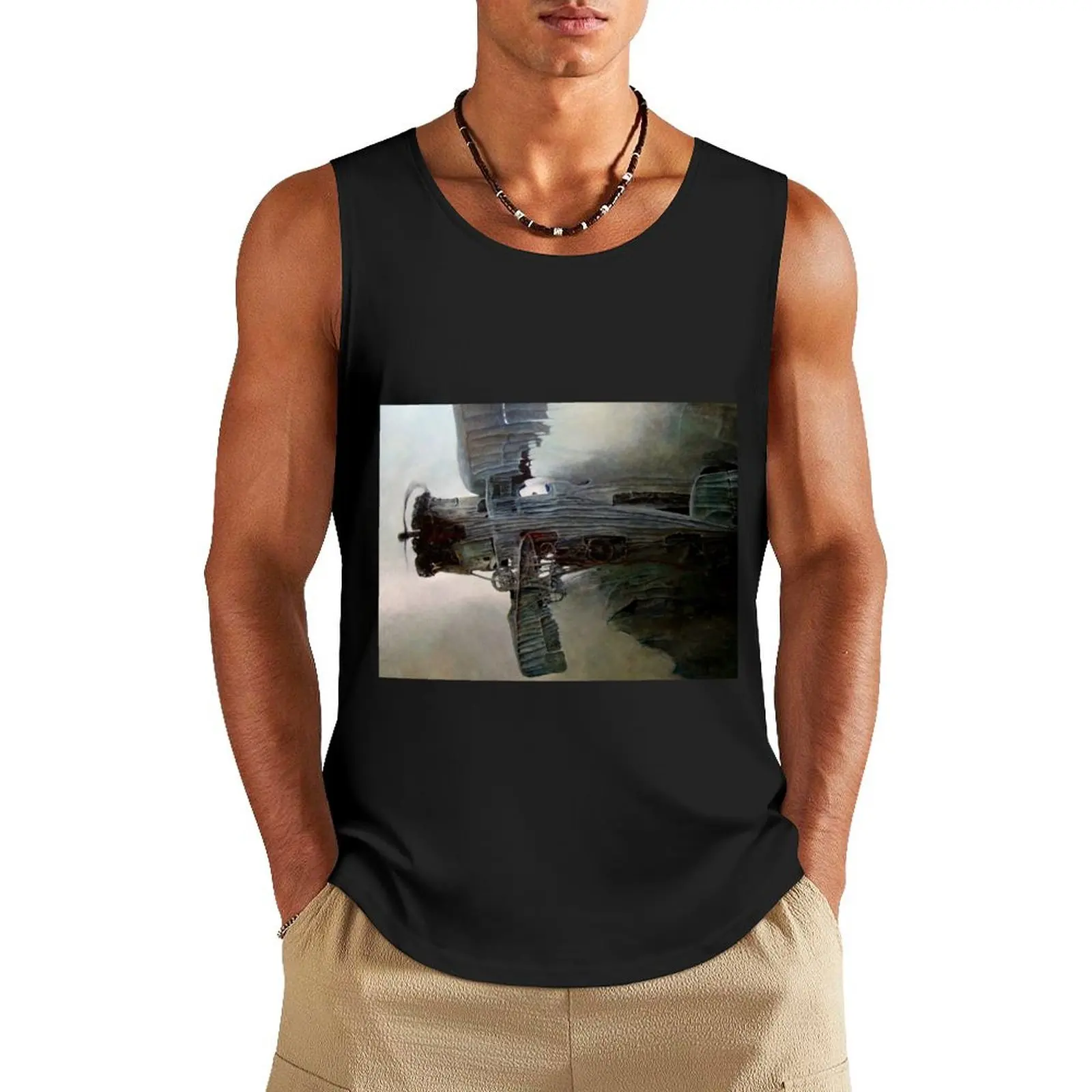 знаменитые картины Zdzislaw Beksinski 1929 Санok Польша сюрреализм волшебный реализм майка