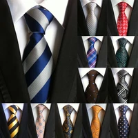 new 60 styles paisley stripes ties for men silk 100 classics business high weft density flower pattern necktie luxury wedding