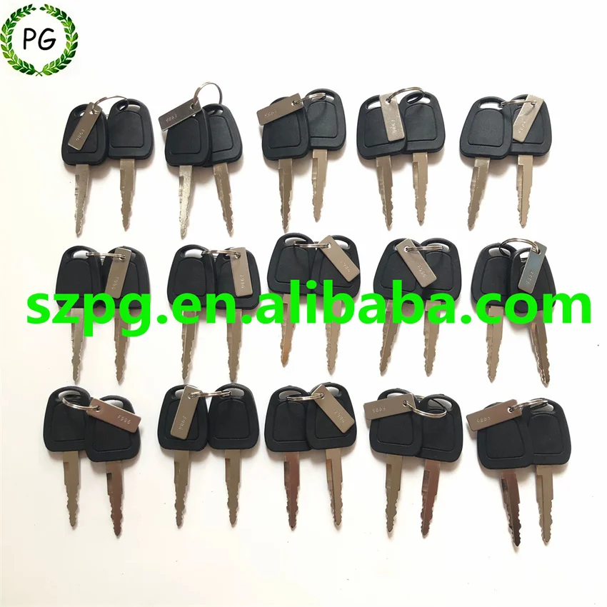 

30 шт. F986 ключ для Doosan тяжелое оборудование F986 ключ зажигания