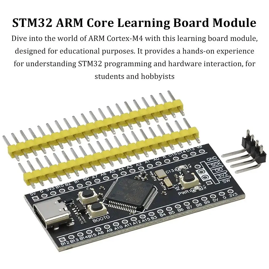 Системная плата STM32F401RCT6/STM32F401CCU6 системная MicroPython макетная