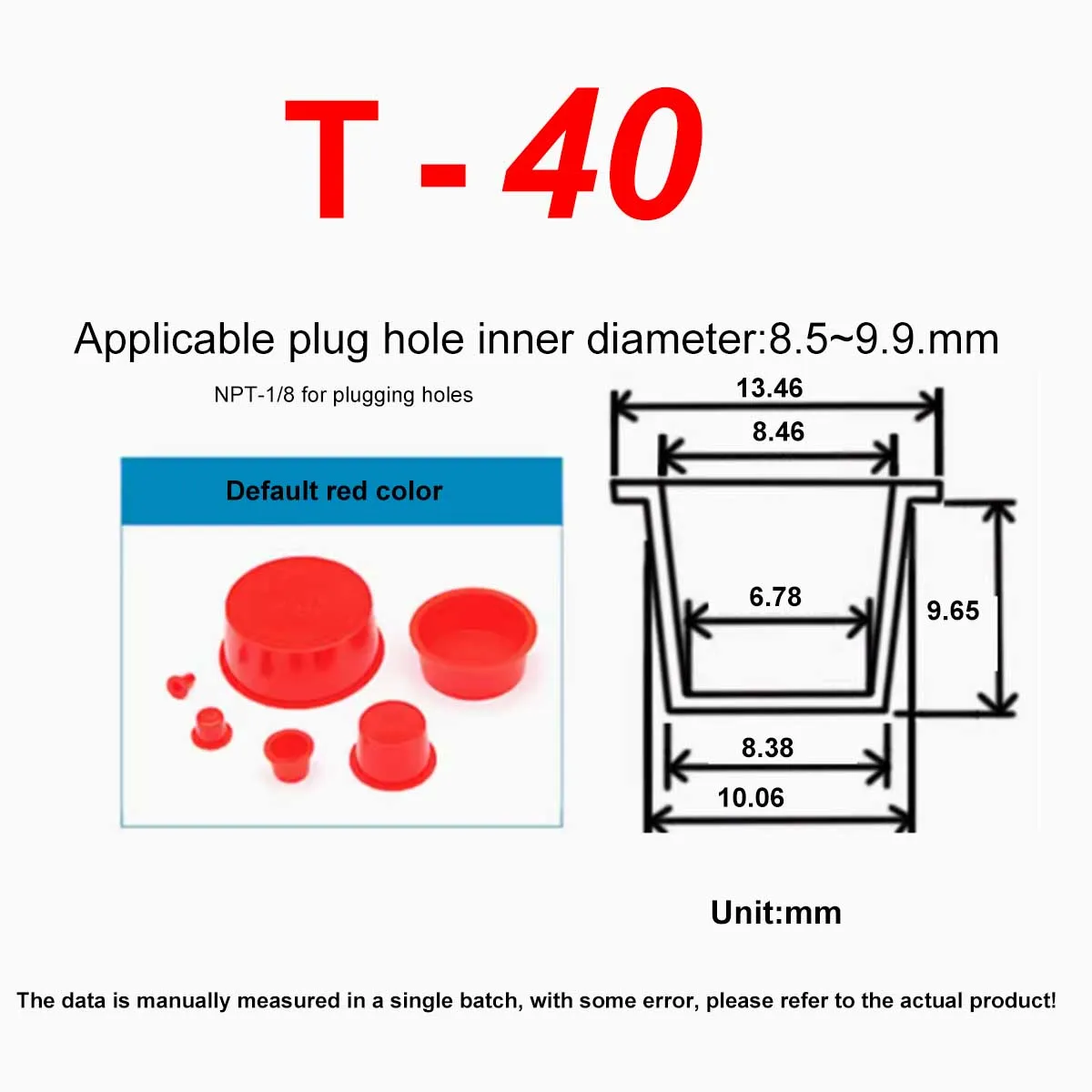 

Пластиковые пылезащитные заглушки T-5/T-200