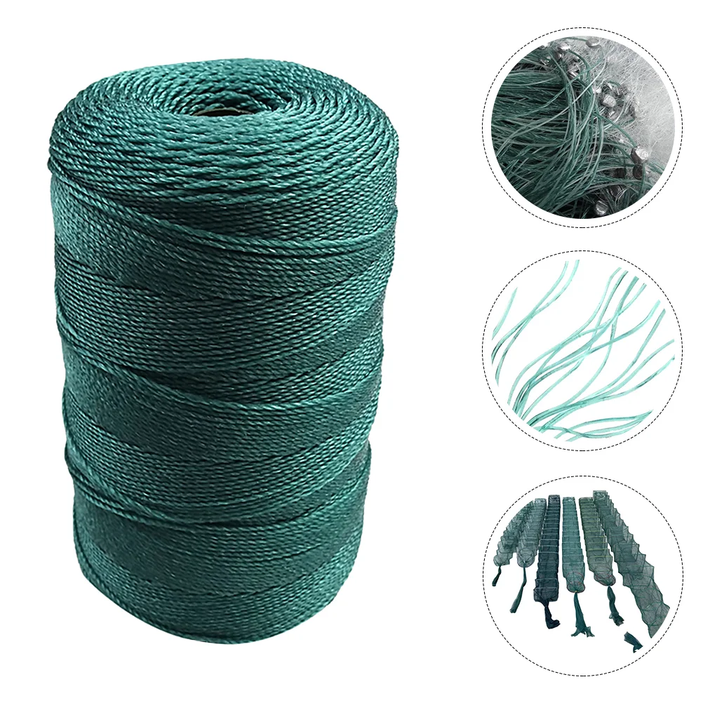 

Fishing Net Repair Line Twine Nylon Rope Re[air Supplies Multipurpose Braided Strap Multi-use Netting