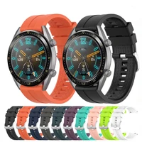22mm 20mm silicone strap for huawei watch gt2 samsung watch gear s3 active 2 sport bracelet wristband for amazfit gtrstratos