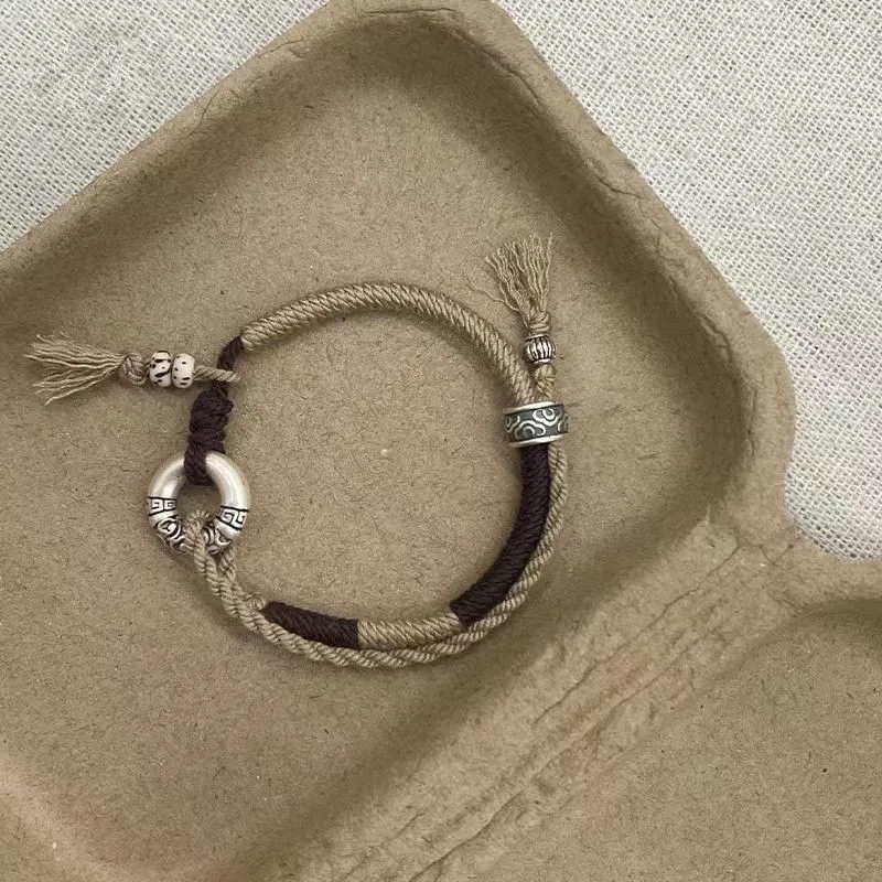 Браслет ручной плетеный Lucky Ring