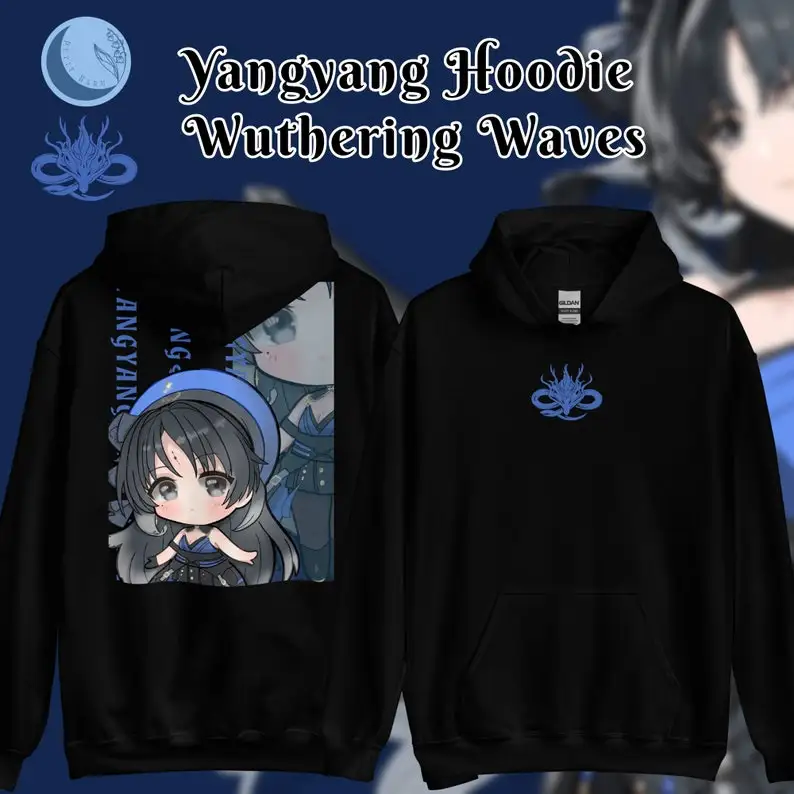 Толстовка унисекс Yangyang Wuthering Waves Fanart