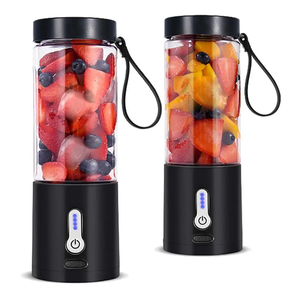 New Home Portable Travel Electric Juicer Cup Blender With 6 Blades Large Capacity Fruit Juice Mixer For Smoothies Shakes