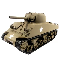 Mato 100% Metal 1/16 Scale Army Green M4A3 Sherman Infrared Ver KIT RC Tank 1230 Barrel Recoil RC Model TH00674-SMT8