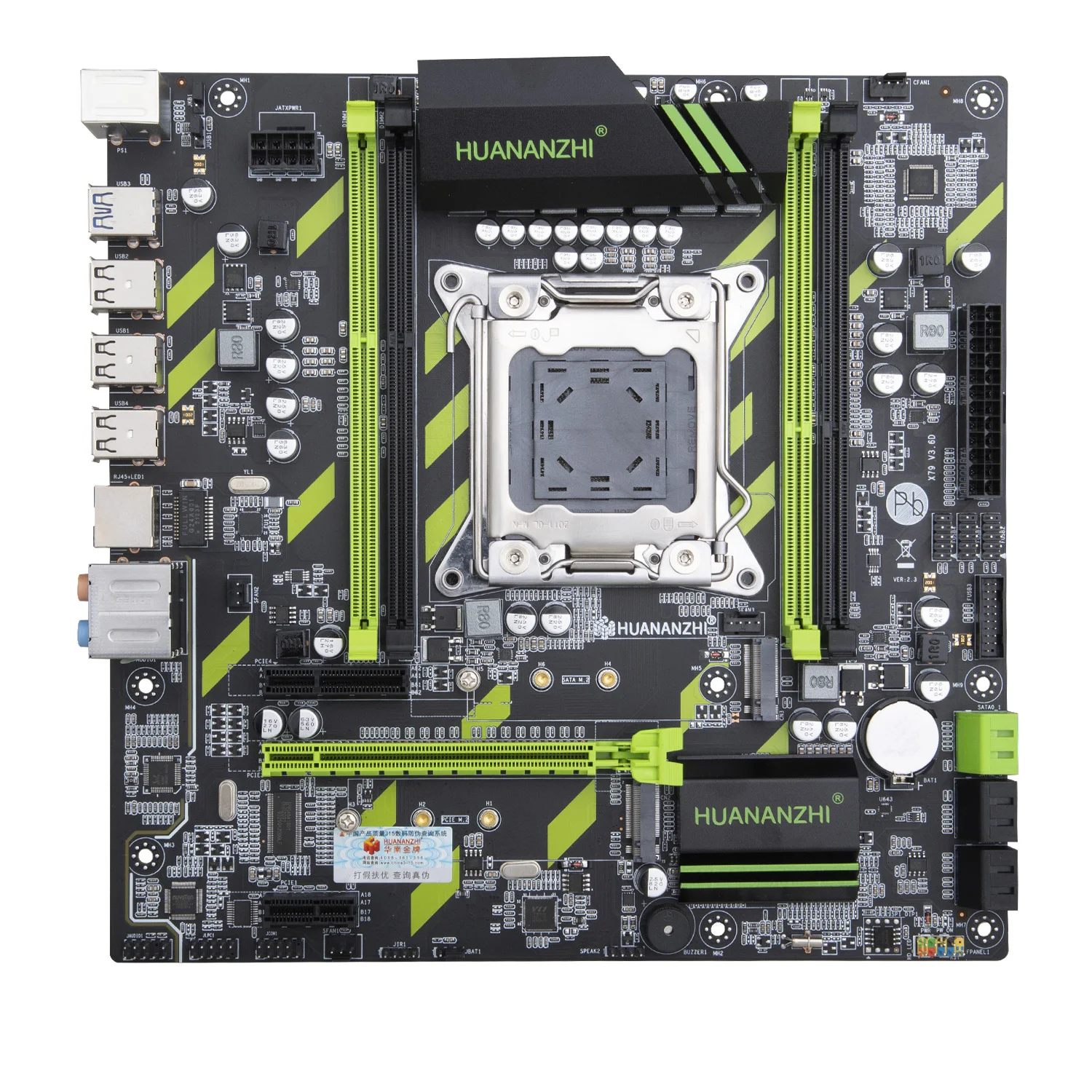 Материнская плата HUANANZHI ZD3 с поддержкой Intel XEON E5 LGA2011 все серии DDR3 RECC память без