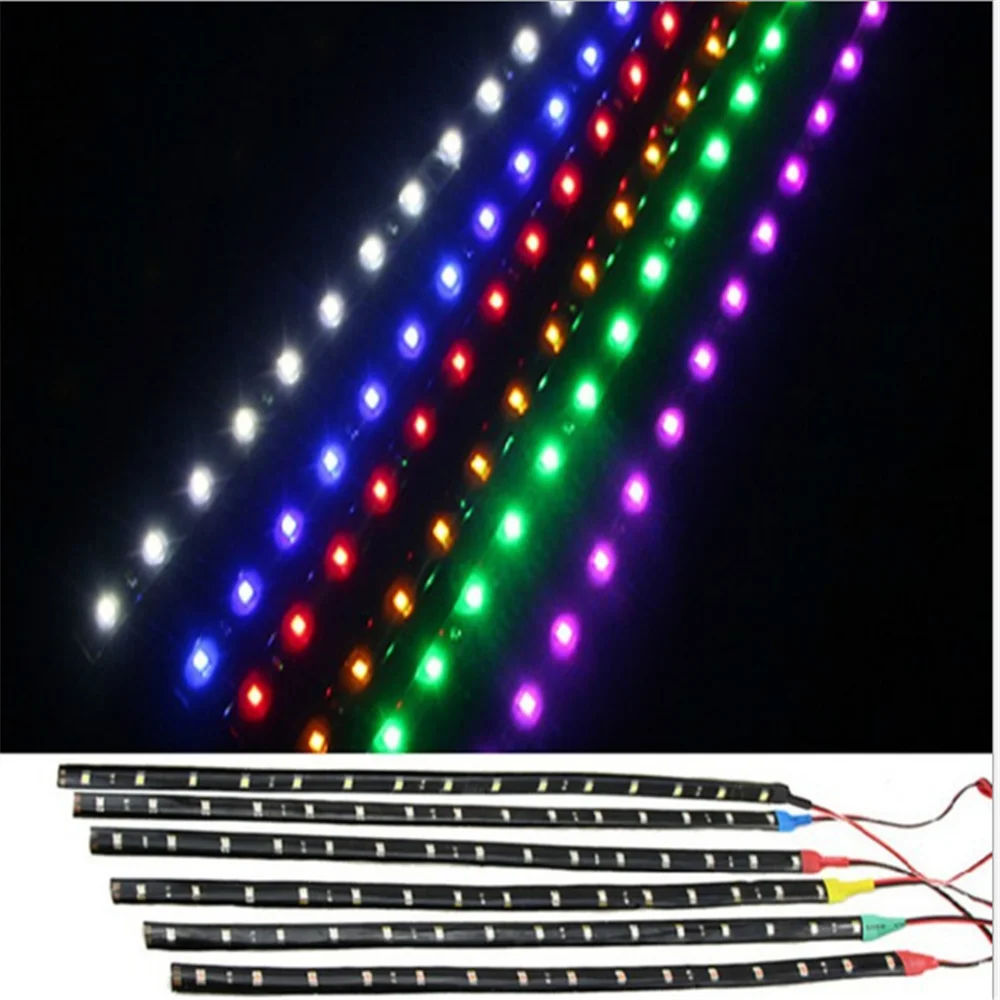 2x Car Led Strip DIY Bulb Atmosphere for Chrysler Aspen Pacifica PT Cruiser Sebring Town Country