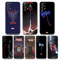 marvel thor avengers hero phone case for samsung a70 a70s a40 a50 a30 a20e a20s a10 note 8 9 10 plus lite 20 case soft silicone
