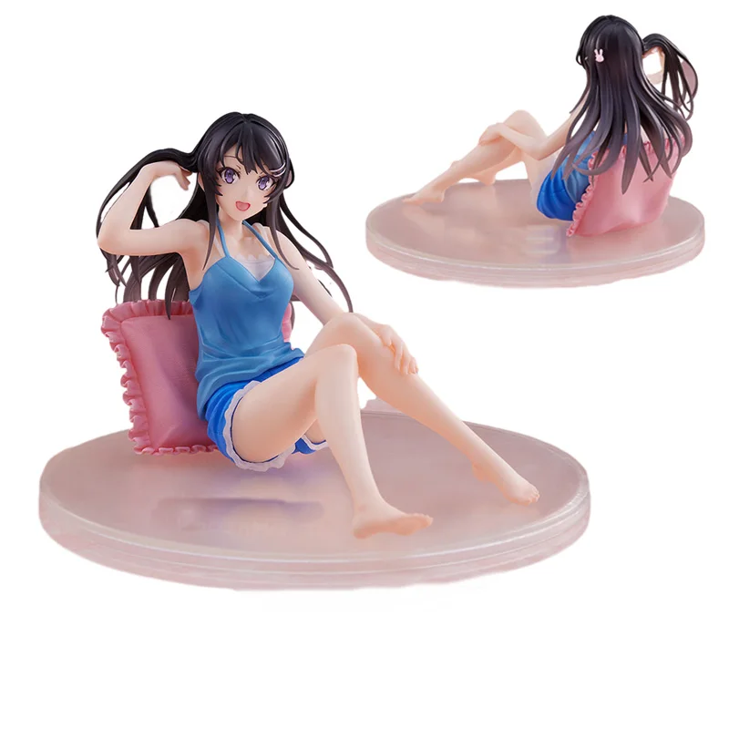 Молодежная свиная голова, мальчик, аниме, фигурка, Сакурадзима, май, пижама, сексуальная девушка, фигурка, коллекция ПВХ, модель, украшения, игрушки, подарки