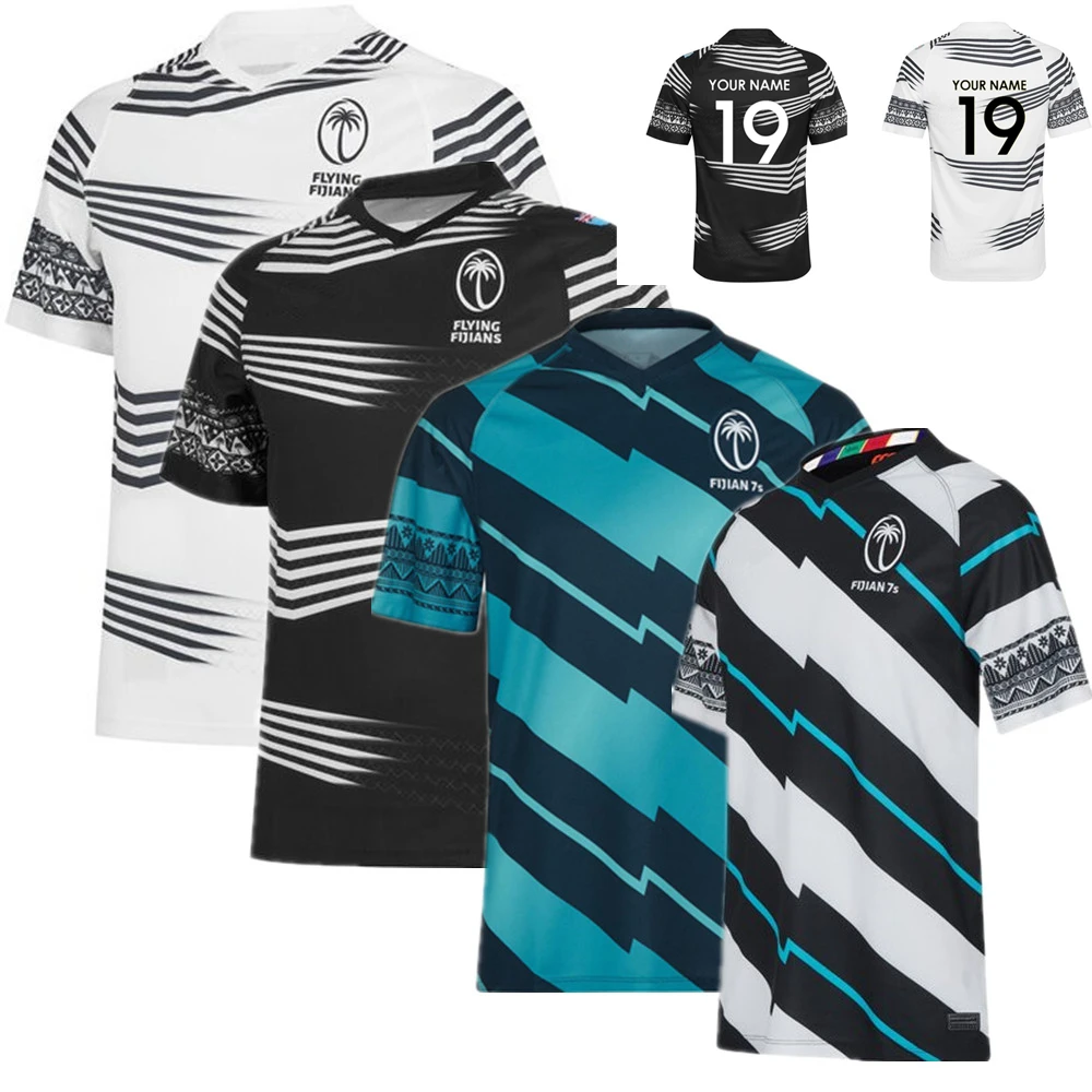 

2022 fiji home away rugby jersey FIJI 7S Rugby shirt Alternate Shirt Jerseys Custom name and number