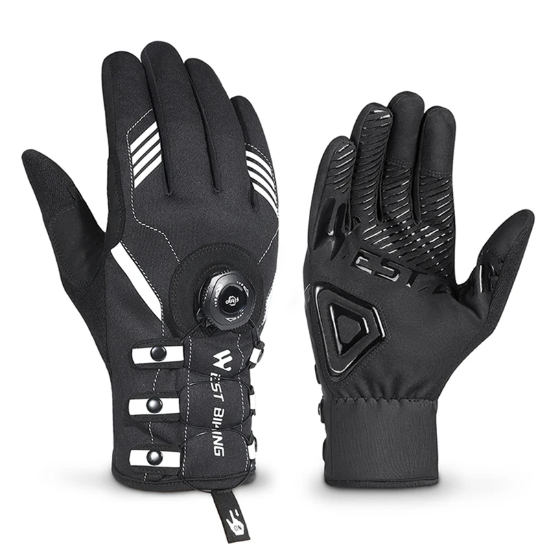 

WEST BIKING Motorcycle Breathable Full Finger Racing Gloves Outdoor Sports Bicycle Riding Cross Dirt Bike Gloves