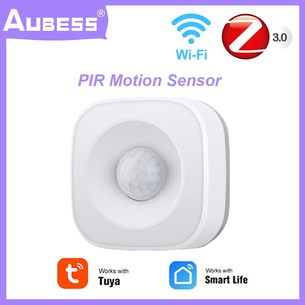 

Tuya Zigbee WiFi PIR Motion Sensor Infrared Sensor Human Body Detector Smart Home Automation Residential Home Alarm System