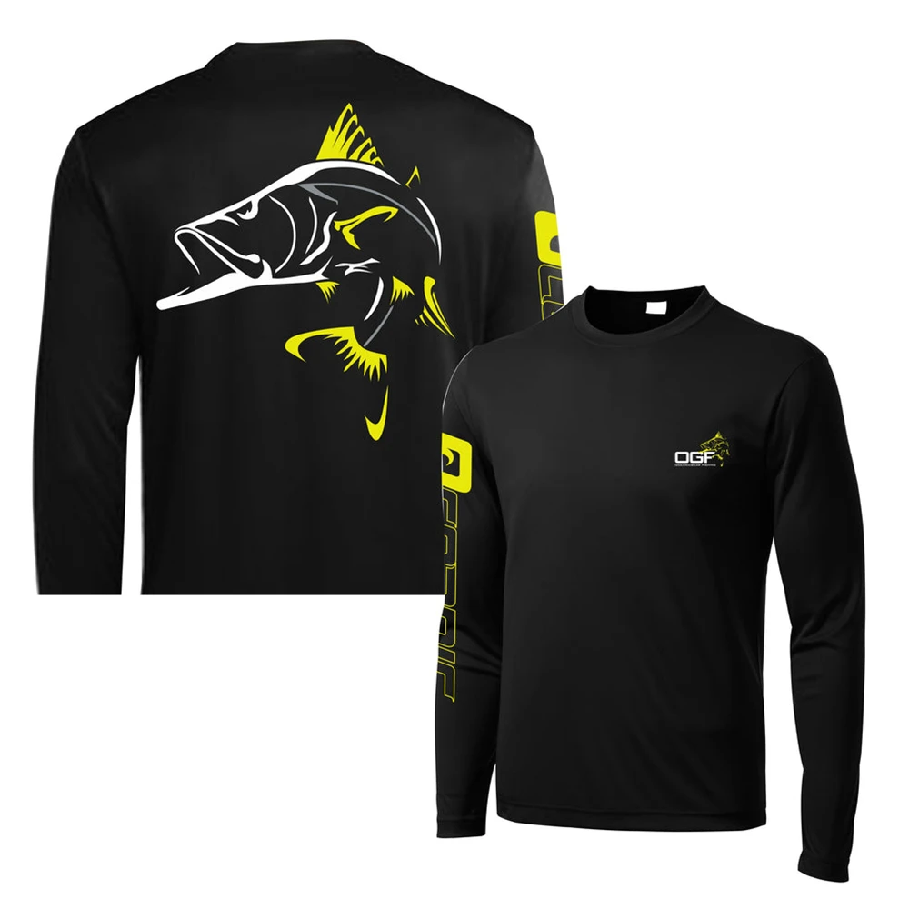 Oceanic Gear Fishing Long Sleeve Shirts UV Protection Moisture Wicking Quick-drying Breathable Fishing Shirts Fishing Clothing enlarge