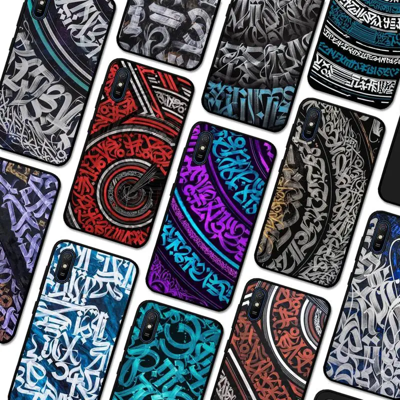 

Pokras Lampas Art Graffiti Phone Case for Redmi 5 6 7 8 9 A 5plus K20 4X S2 GO 6 K30 pro
