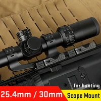 canis latrans hunting riflescope accessories qd scope mount 25 4mm or 30mm double ring scope mount tactical airsoft gs24 0178