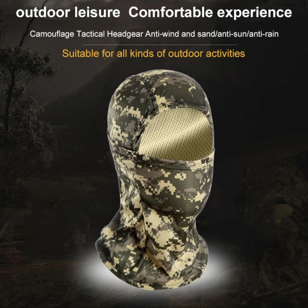 Тактическая Балаклава платок маска наружная защита для велосипеда езды на