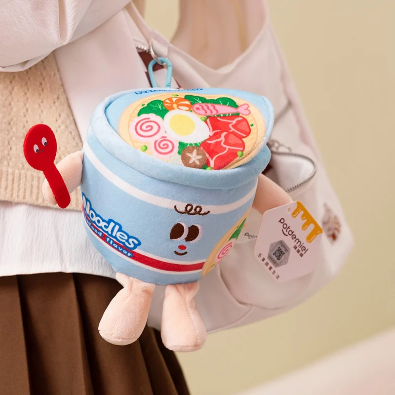 ZU Kawaii Мини-еда Plushies тост хот-дог багет круассаны плюшевый мягкий брелок игрушка