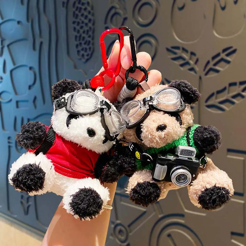 Украшение рюкзака брелок-пилот медведь сумка подвеска плюшевые игрушки панда